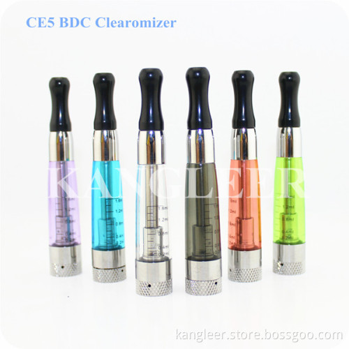 Huge Vapor! ! CE5 Bdc Clearomizer for Latest Vaporizer Pen, Bottom Ddual Coil Clearomizer Fits Evod Battery and Twist Battery
